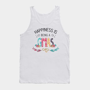 Happiness Is Being A Gmas Wildflowers Valentines Mothers Day Tank Top